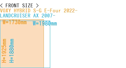#VOXY HYBRID S-G E-Four 2022- + LANDCRUISER AX 2007-
